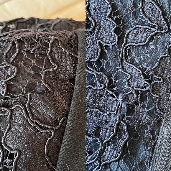 TIBI NYC Chantal Lace Dress 0 Black - Picture 14 of 14